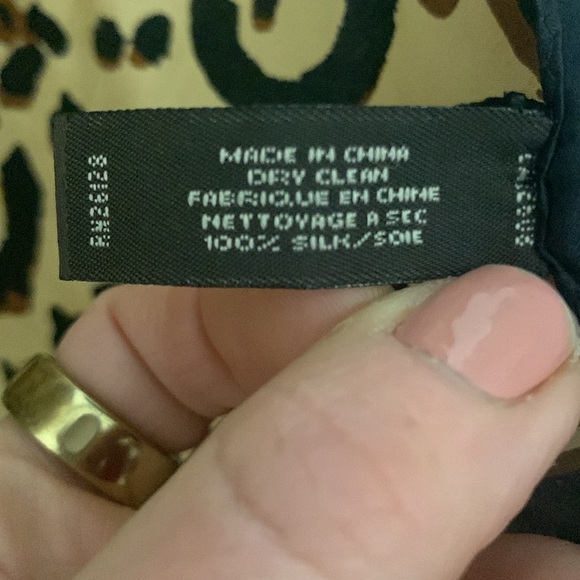 Coach leopard logo silk scarf ππ€ - Picture 6 of 8